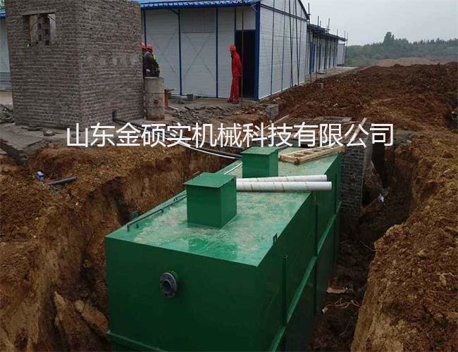 地埋式污水處理器現(xiàn)場(chǎng)